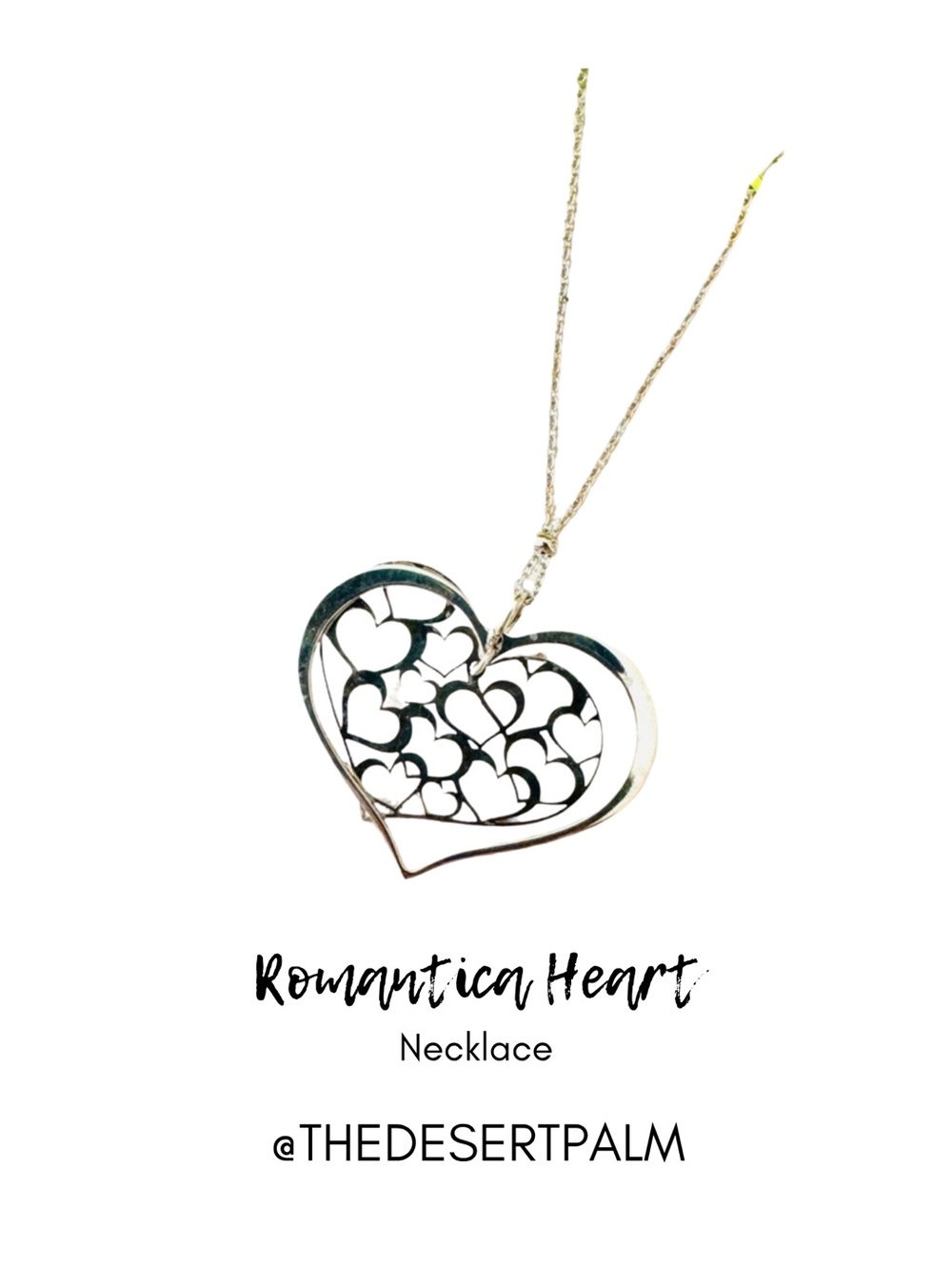 Nomination Romantica Heart Necklace Sterling Silver Italian Jewelry